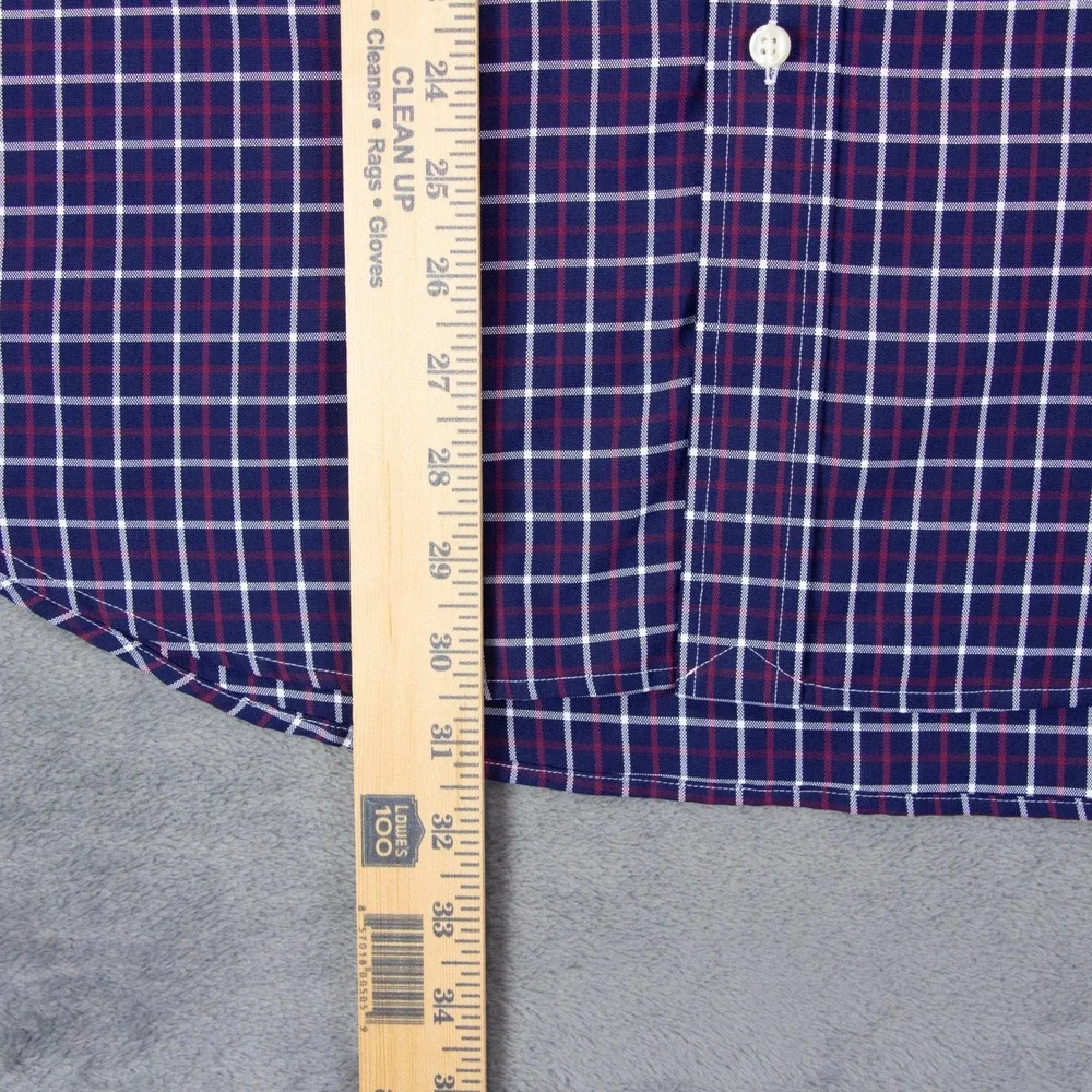 Polo Ralph Lauren Mens L Classic Fit Performance Nylon Poly Shirt Blue‎